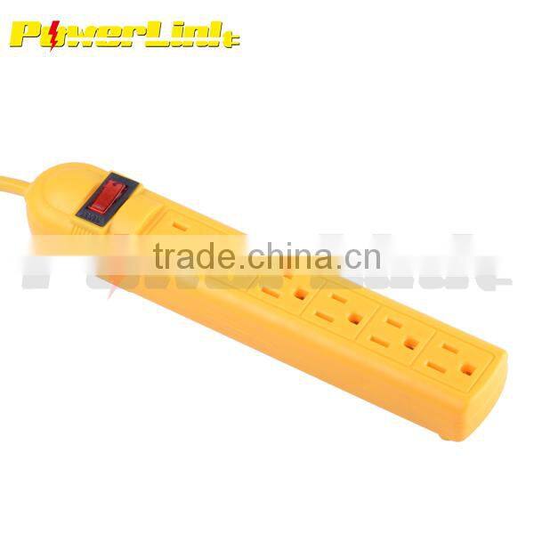 H50234 6 outlet Power Electrical Wall Plug Socket Surge Protector