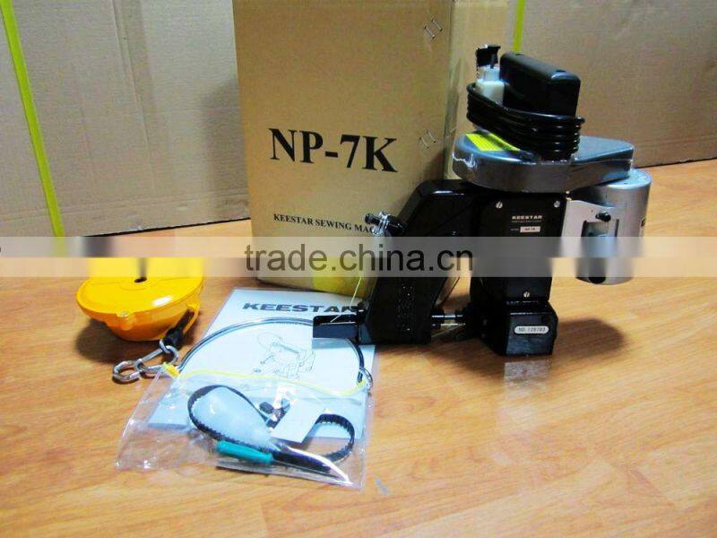 Keestar NP-7K np-7a chain stitch portable bag closing machine