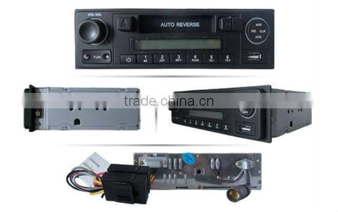 One din car cassette MP3 player