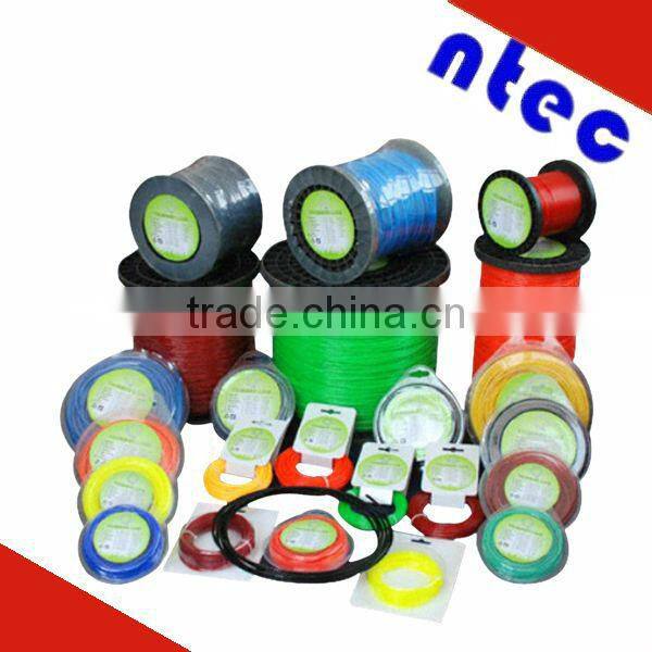 3.0mm round Nylon Grass Trimmer Line with blister package