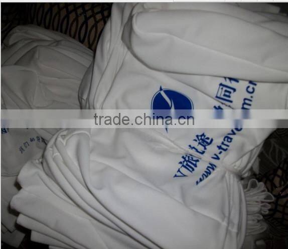 Custom pp non woven air plane pillowcase