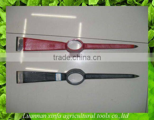 garden forged steel pickaxe head