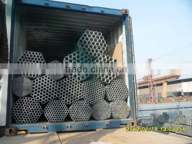 BS1139 & EN39 Galvanized Scaffolding Carbon Steel Pipe/Tube