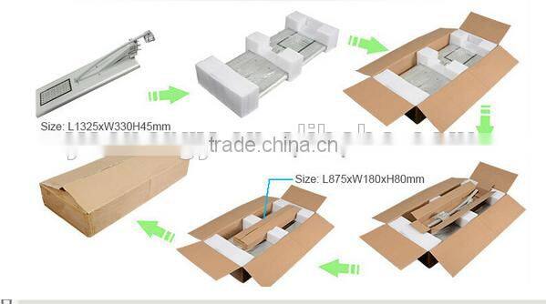 2016 new hot most competitive high quality all in one solar street light 25w easy installed with factory price