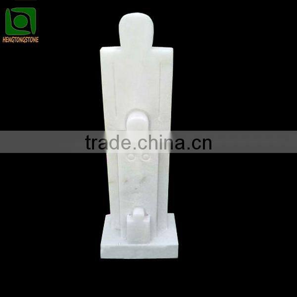 Garden Marble Modern Sculpture For Sale