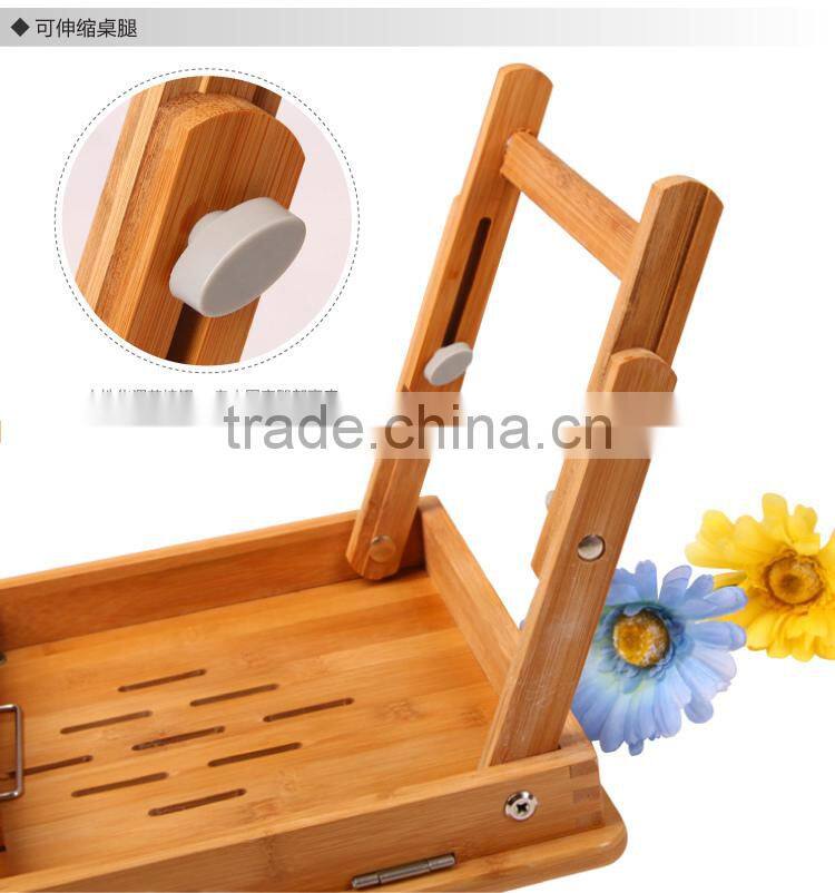 Vivinature wooden laptop desk and living room tablet desk