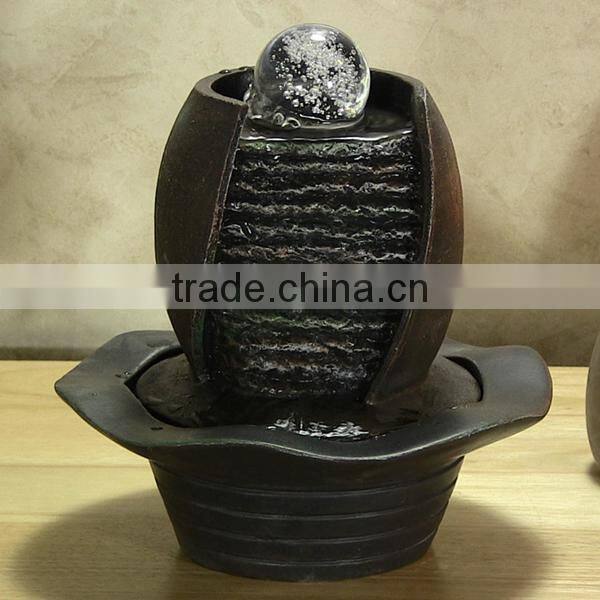 Mini Indoor Rotating Ball Water Fountain
