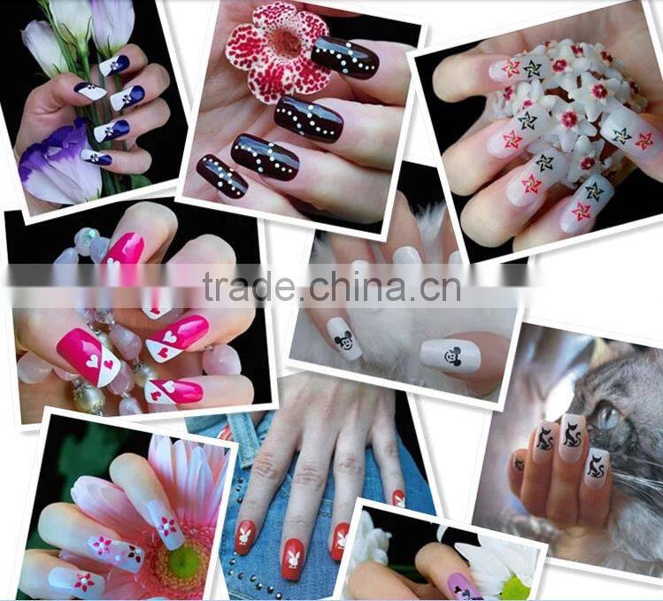 melody Nail sticker colored drawing stick Nails, act the role ofing is tasted