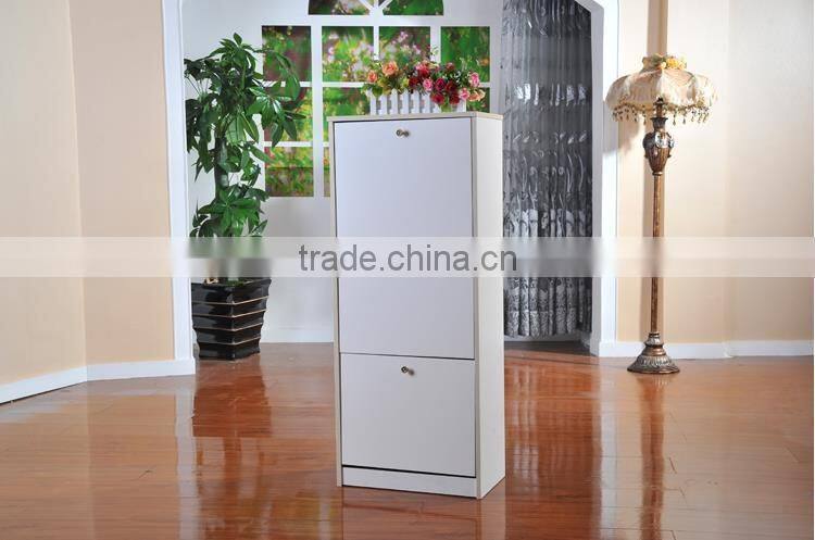 Wooden Shoe Cabinet Door Shoe Rack