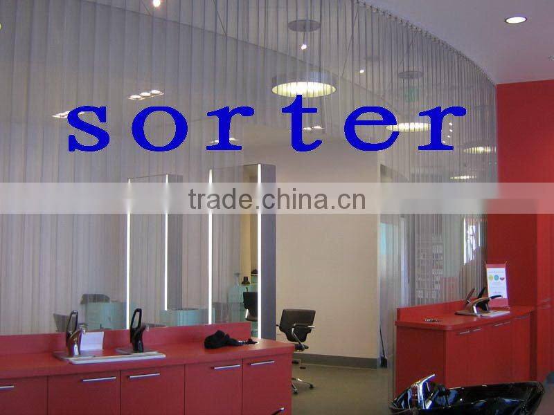 wire mesh curtain metal coil drapery for room divider