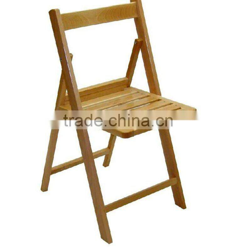 welcomed folding wooden chair