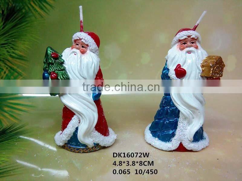 Cheap paraffin wax Christmas Candle ornament