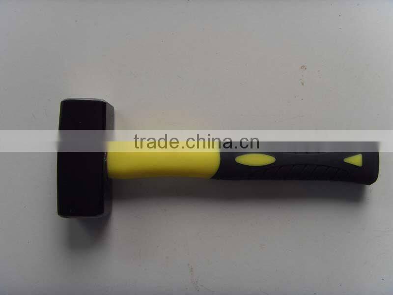 goodquality TUV/GS 0.8-2KG differen type stoning hammers with colour plastic-coating/half plastic-coating/wooden/steel handle
