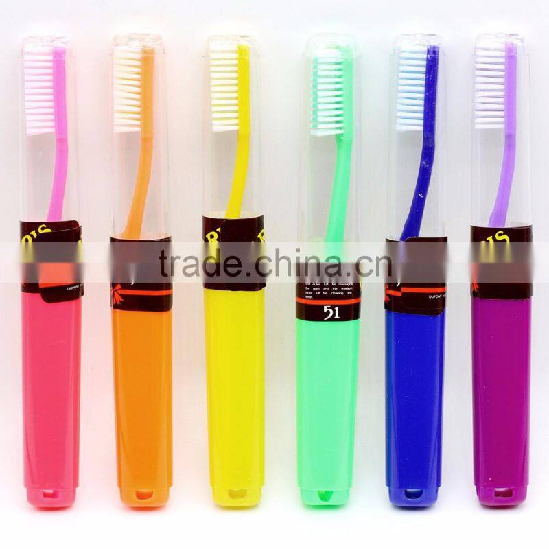 2017 the most fashionable Chinese famous brand FDA approval wholesale travel toothbrush
