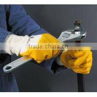 Oil Resistant Nitrile coated protective glove