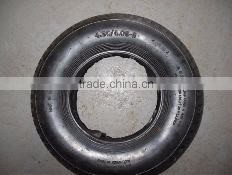 3.50-8/4.00-8 tyre and tube for tool cart use