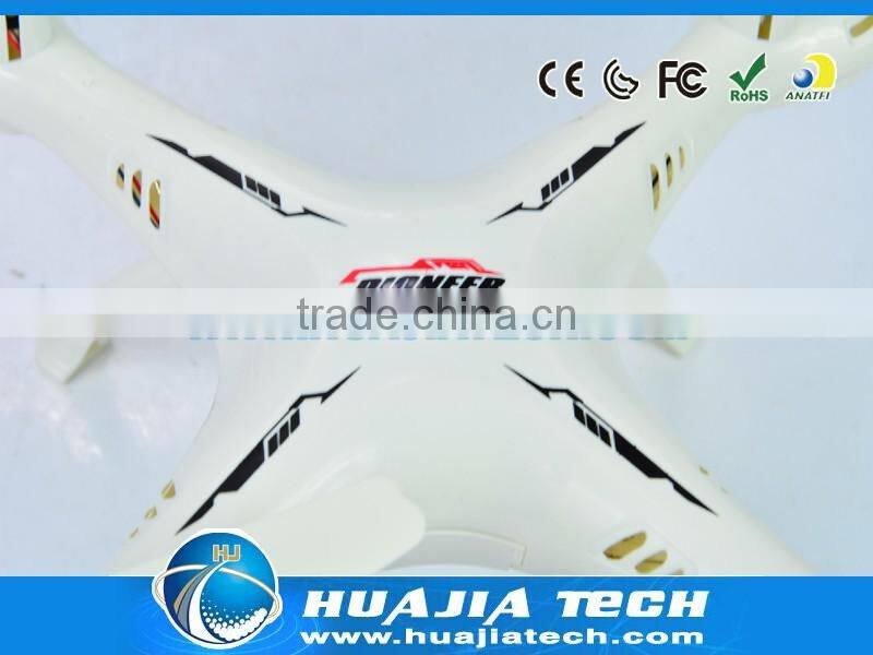 Manufacturer 2.4G 4.5CH remote control 6-axis aircraft helicopter UFO drone Gyro with camera White