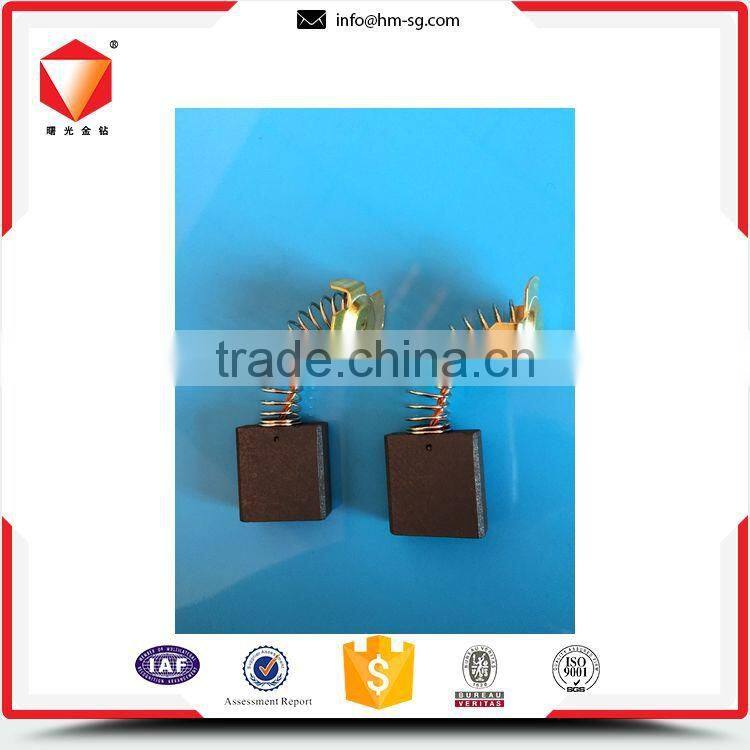 Environmental low-cost power tool use carbon brushes