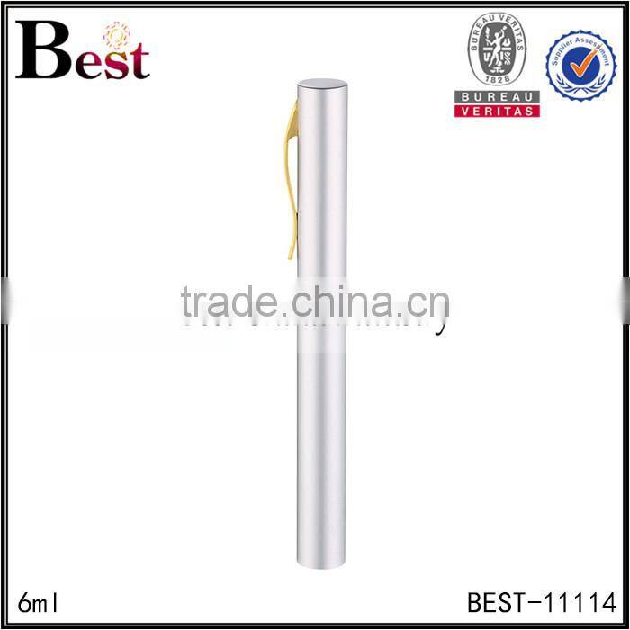 2017 new good cosmetic 6ml perfume spray bottle amber color perfume spray bottle round shape perfume bottle spray