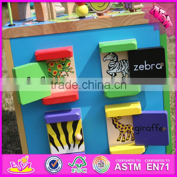 2016 new design baby toys wooden montessori beads W12D048