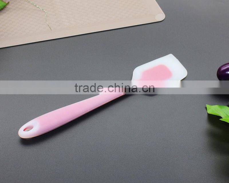 CK-3049 FDA&LFGB 7pcs kitchen accessories heat resistant non stick seamless silicone kitchen utensil set nylon inside