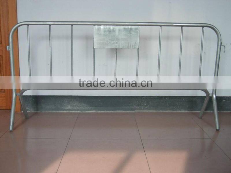 High quality steel traffic crowd control barrier for sale