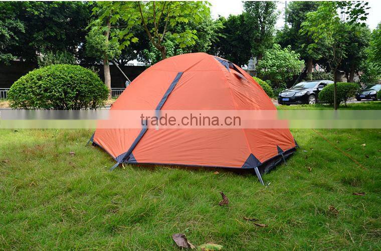 Outdoor Camping Tent Double Layer Family Travel Hiking Tent