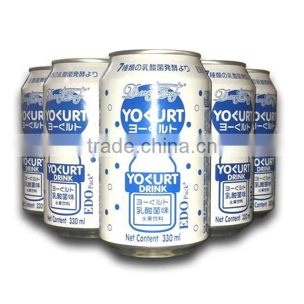 Latest 330mL Canned Carbonated Yogurt Drink