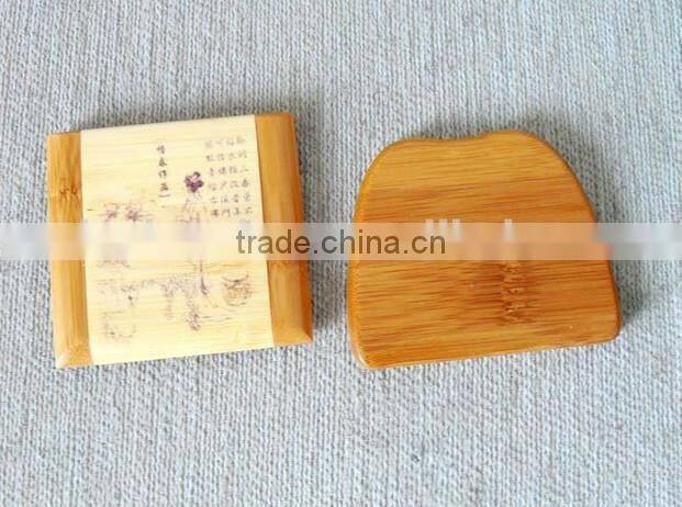 hot selling reusable bamboo cosmetic mirror