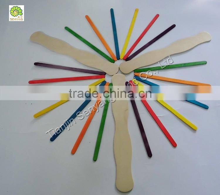 Flexible toys arts and crafts round wooden stick