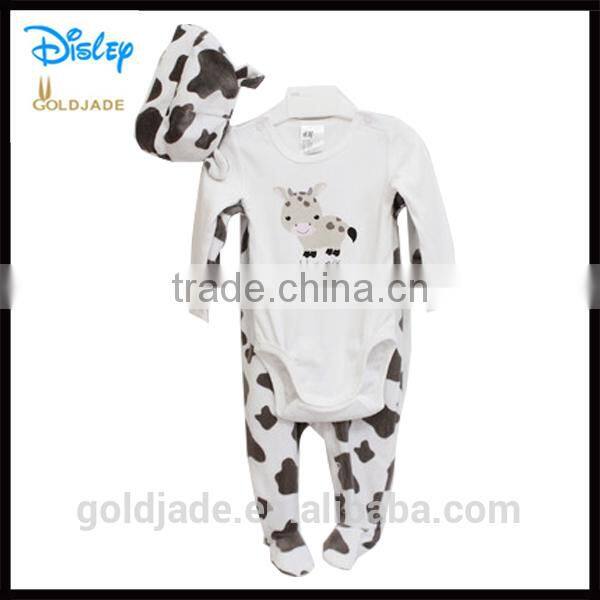 OEM popular organic cotton plain blank cheap newborn baby girl clothes