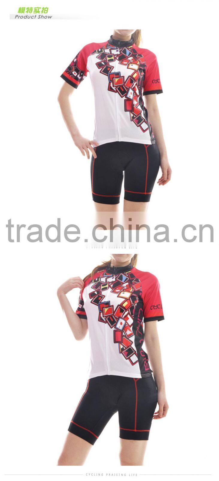 2014 good quality dry fit cycling clothes