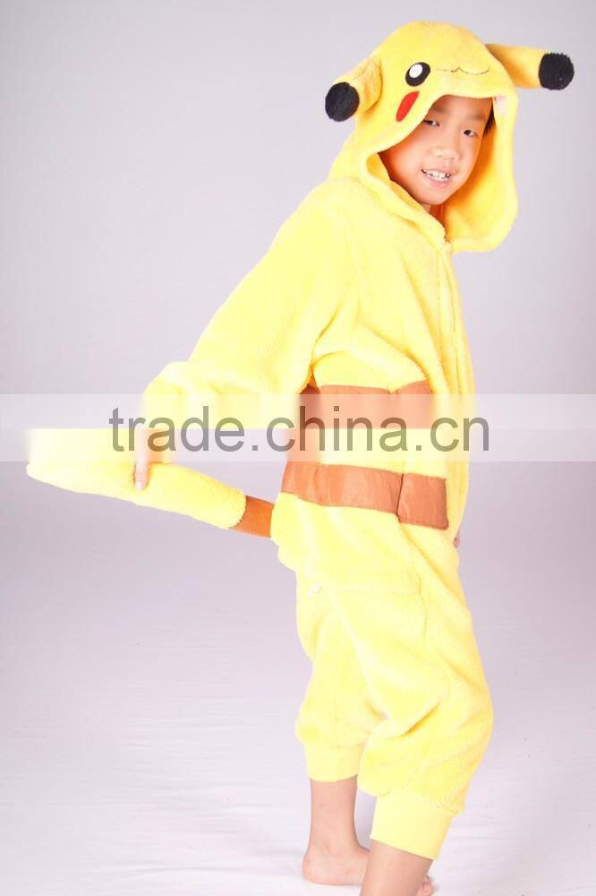 Wholesale Hot Sales Kids Children Animal Pikachu Mascot Costume