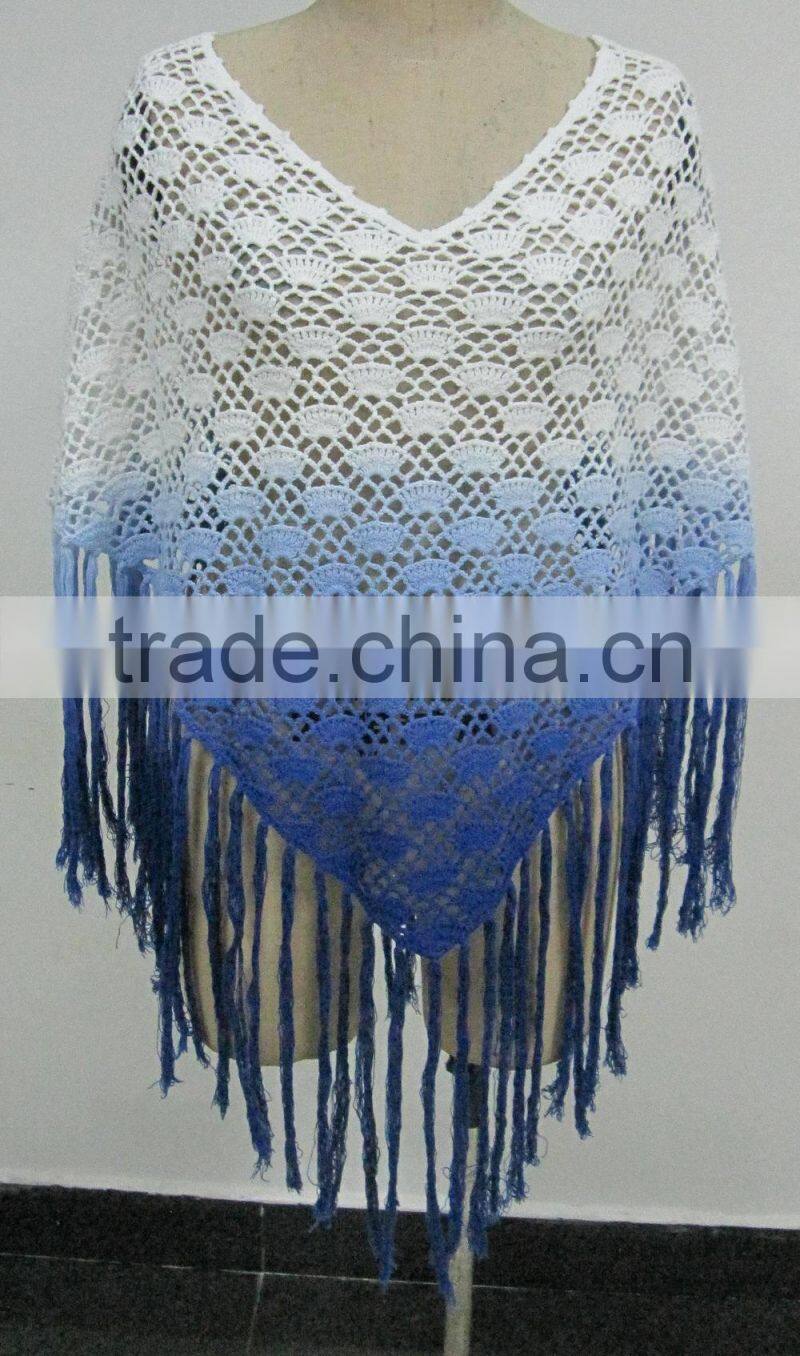 2014 new desgin fashion crochet scarf S9982