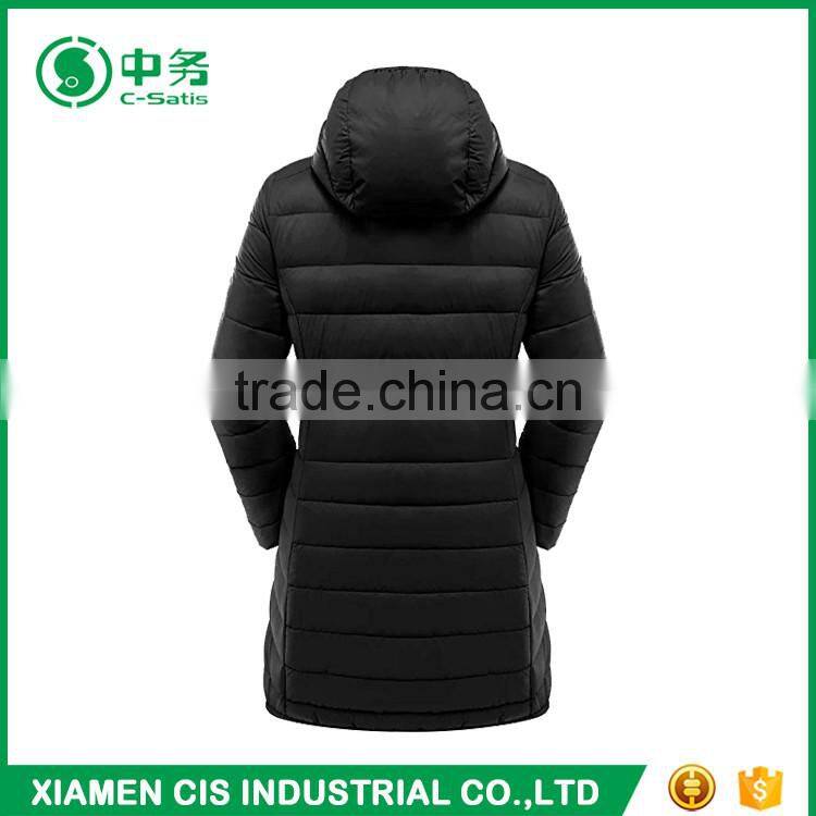 New Design Windproof Warmful Womens Winter Goose Down Long Coat