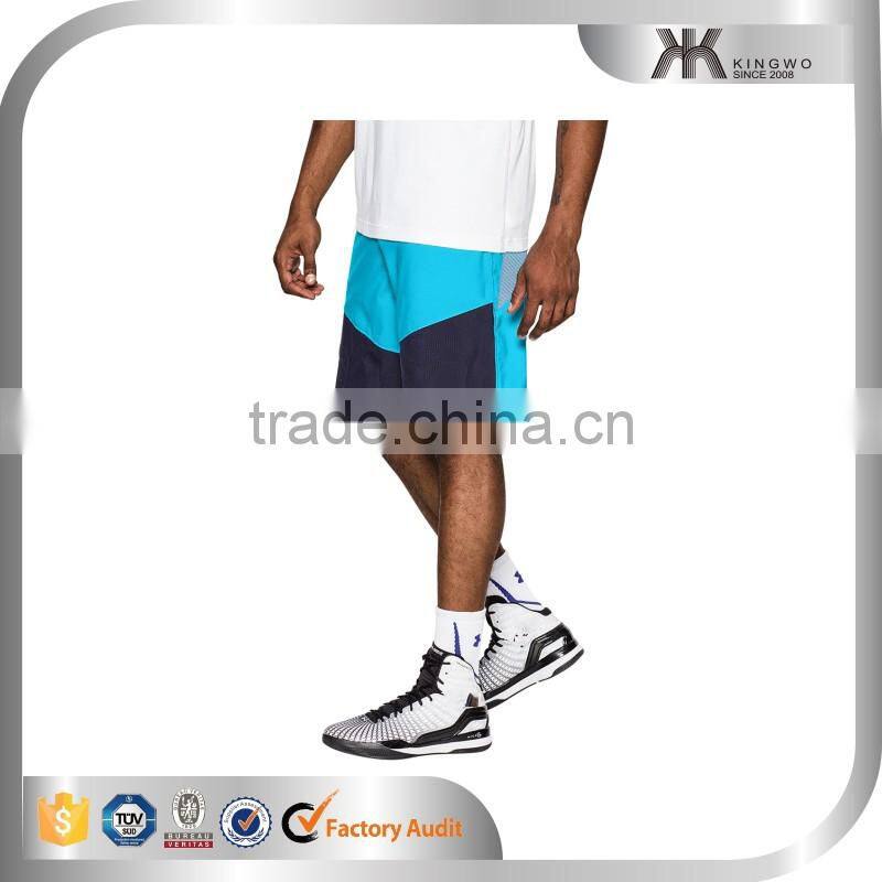 mens polyester basketball shorts without pocket sports shorts for men