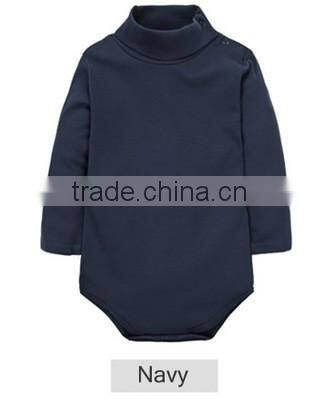 Color Customized Baby Clothing 2016 Newborn Carters Baby Jumpsuit Long Sleeve Infant Turn-down Collar Romper