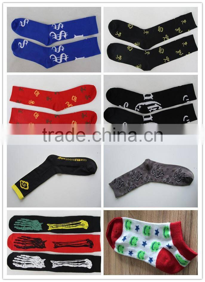 mens color sock,surfboard sock.cheap man sock