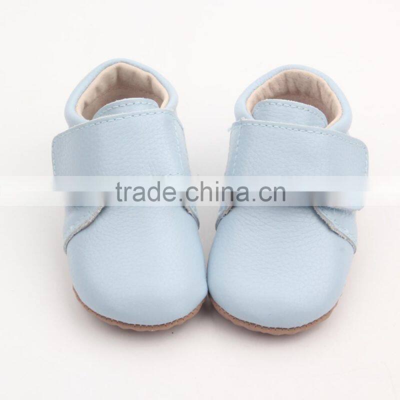 Latest design boys kids boots leather baby shoes rubber sole shoes
