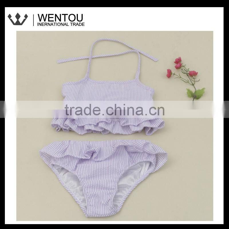 Personalized Blank Gingham Swim Suit