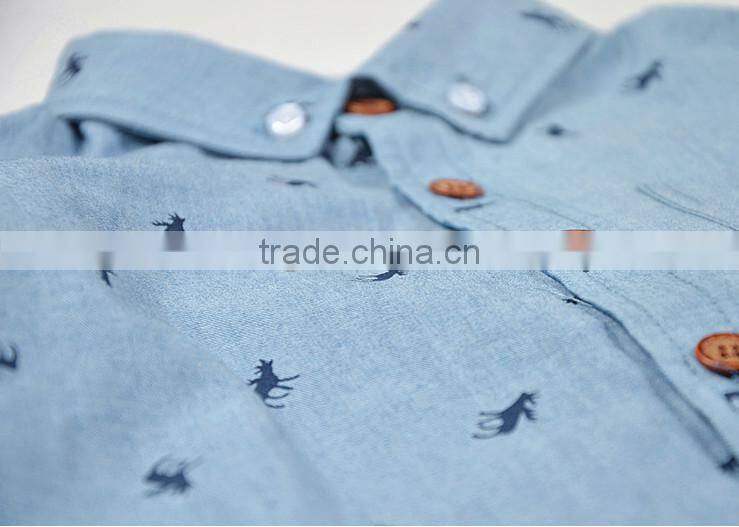 100% cotton Soft brand best- selling printing kid shirt