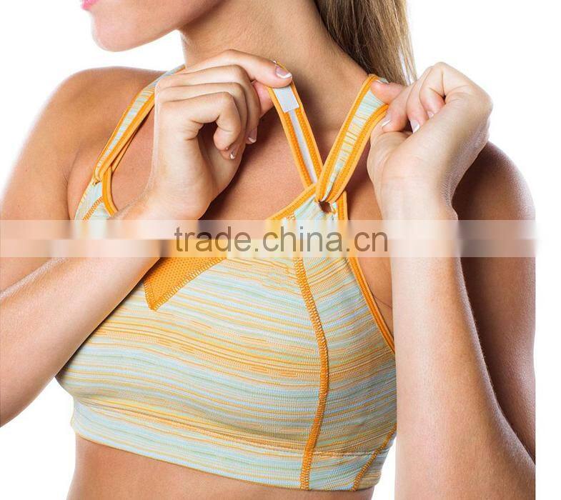 Factory Wholesale Yoga Fitness Breathable Seamless Best Workout Bras