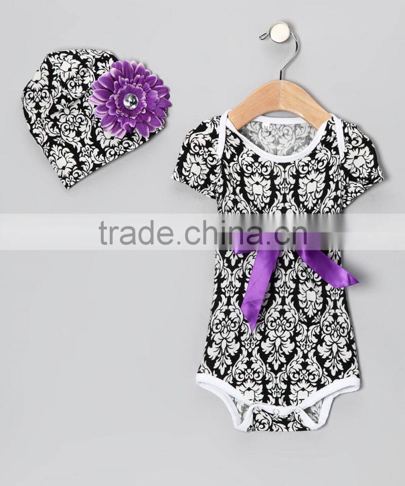 2016 Summer Rompers For Baby Girl With Beanie Cute Infant 2t Romper Fancy Newborn Baby Clothes Online CS90425-48