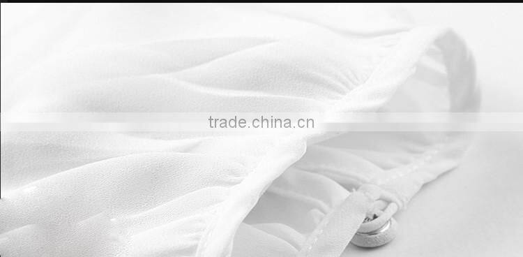 2015 Fashion long Sleeve Women Dress Shirts With Good Quality W-5