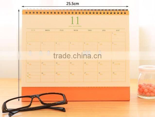 2015 High Quality Custom made Paper Calendar