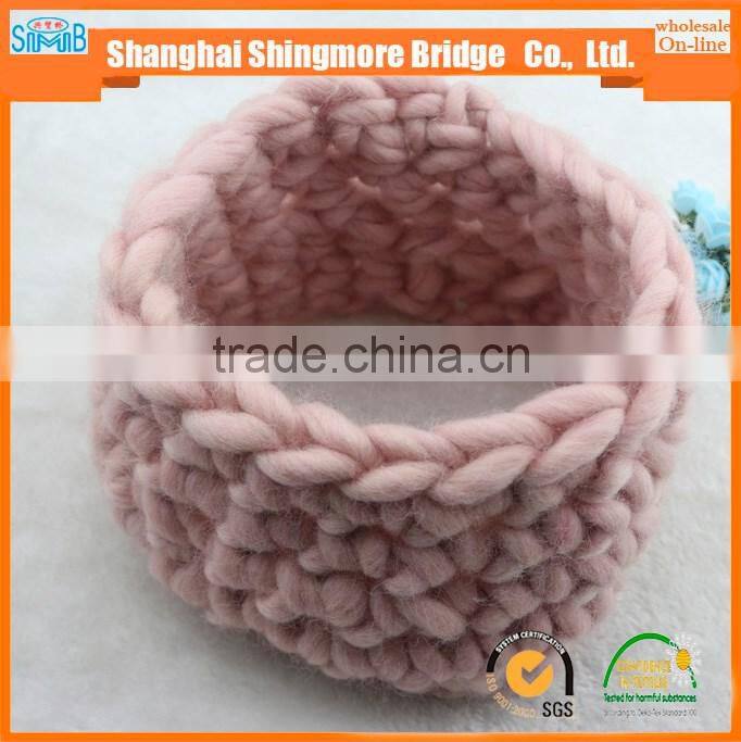 Shopping knitting yarns china supplier hot wholesale oeko tex certified 1/0.2Nm chunky wool yarn in low price