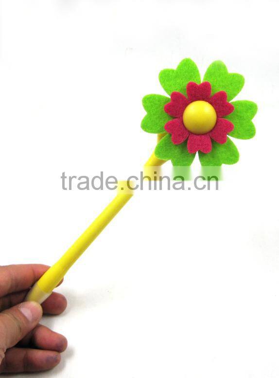 2015 New design clockwork windmill ballpoint pen