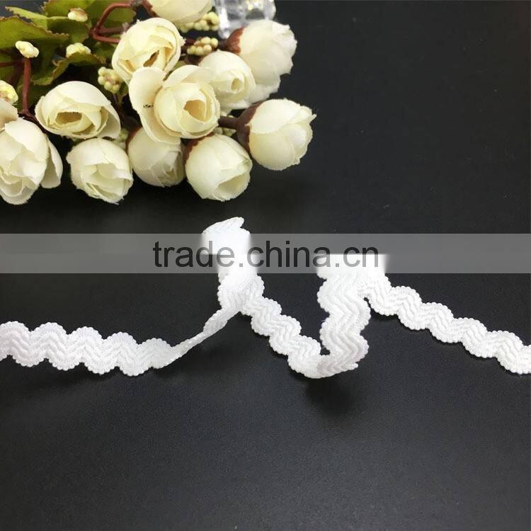 1 cm lace waves stretch elastic hook sideband Bra underwear aglet
