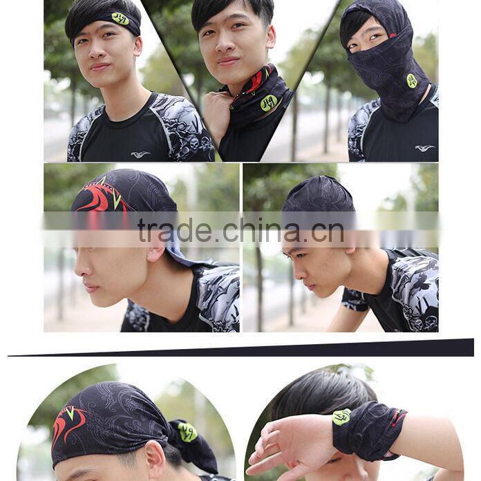 military sport fast dry material infinity neck scarf outdoor cycling headscarf headwrap bandana scarves