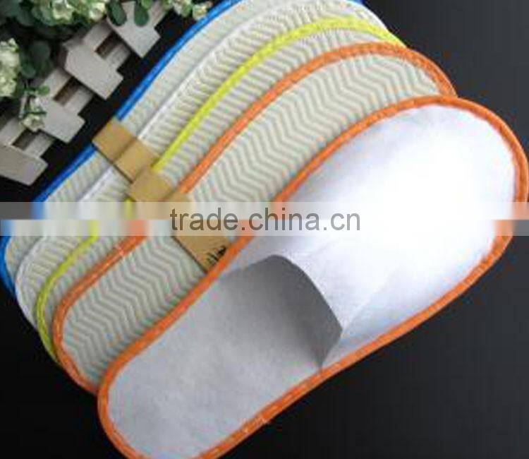 Hotel amenities disposable nonwoven cheap hotel spa slippers